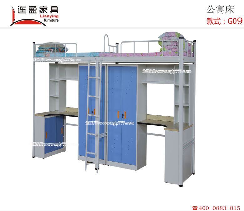 連盈家具學(xué)生寢室鐵架床，夏季火爆銷售中